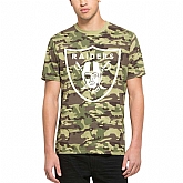 Men's Oakland Raiders '47 Alpha Men's T Shirt Camo,baseball caps,new era cap wholesale,wholesale hats
